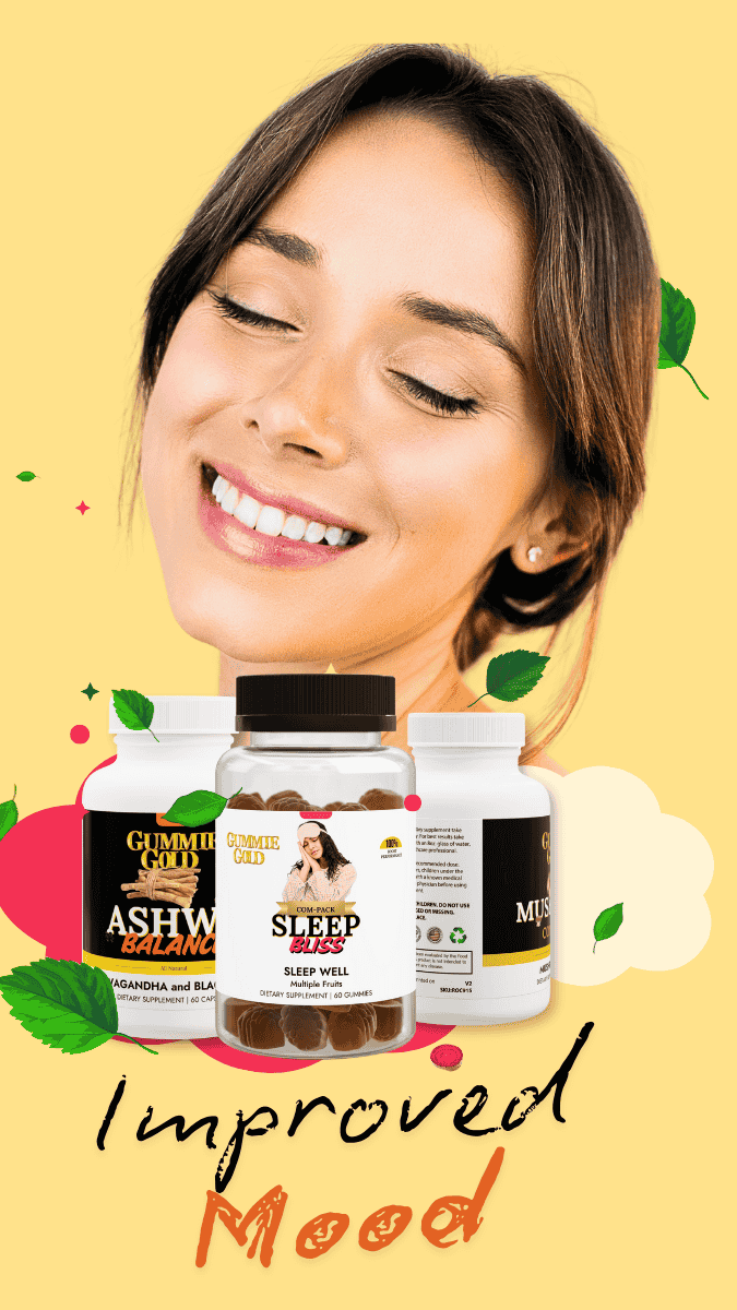 Improved mood Gummies _ Sleep gummies and suplements _ sleep aid guimmies _ gummiegold.com