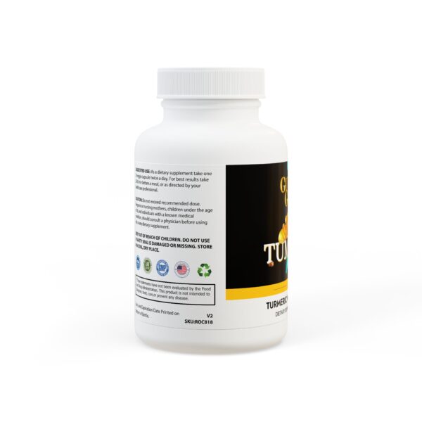 GummieGold Turmeric and BioPerine® (Black Pepper Fruit Extract) Supplement. - Image 2