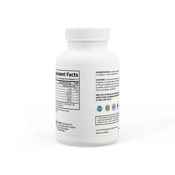 GummieGold OmegaMax - Omega 3 Fish Oil Softgel Supplement - Image 3