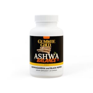 GummieGold AshwaBalance - Ashwagandha and Black Pepper Supplement