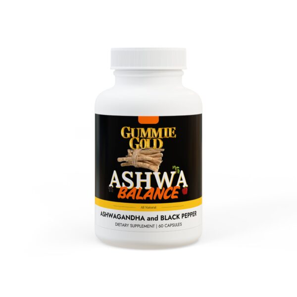 GummieGold AshwaBalance - Ashwagandha and Black Pepper Supplement
