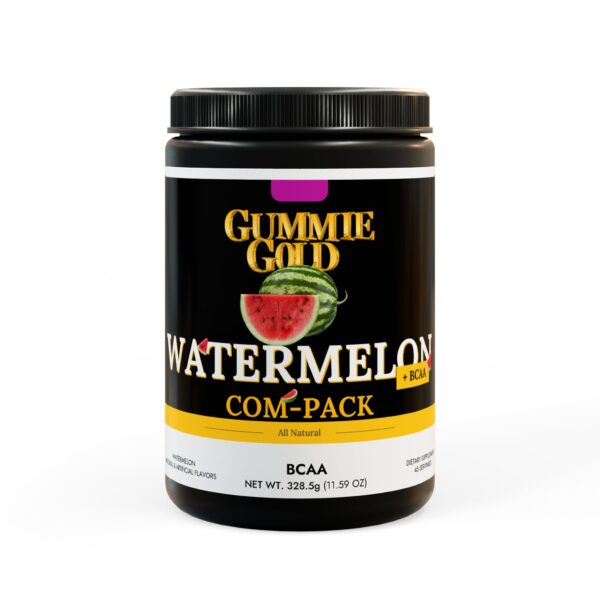 GummieGold Watermelon BCAA Supplement