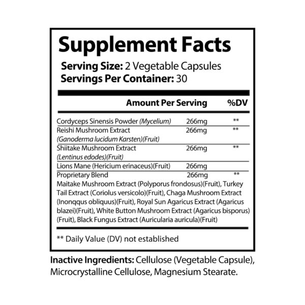 GummieGold Compack Mushroom Supplement - Image 4