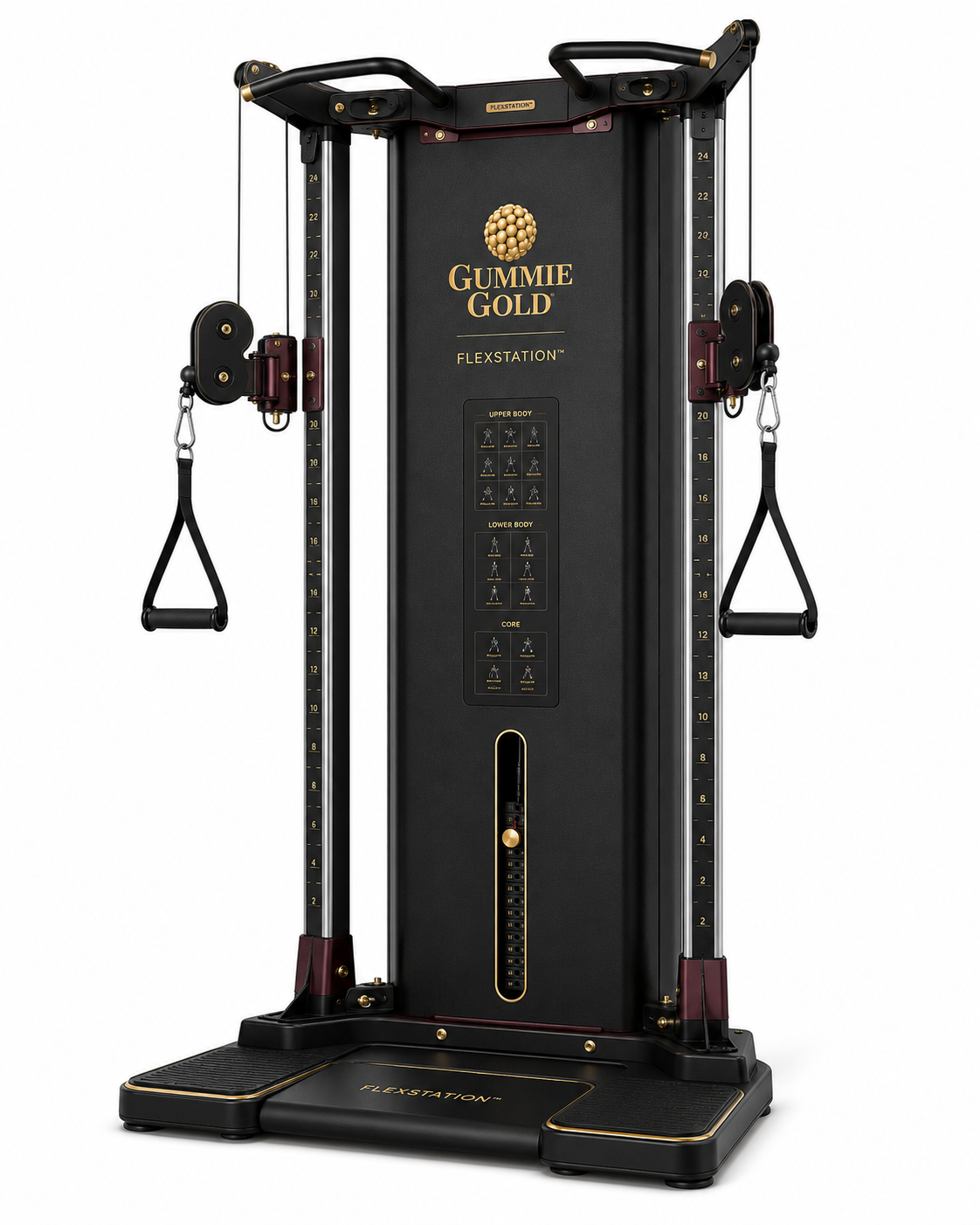 GummieGold FlexStation™ Premium Home Resistance Training System
