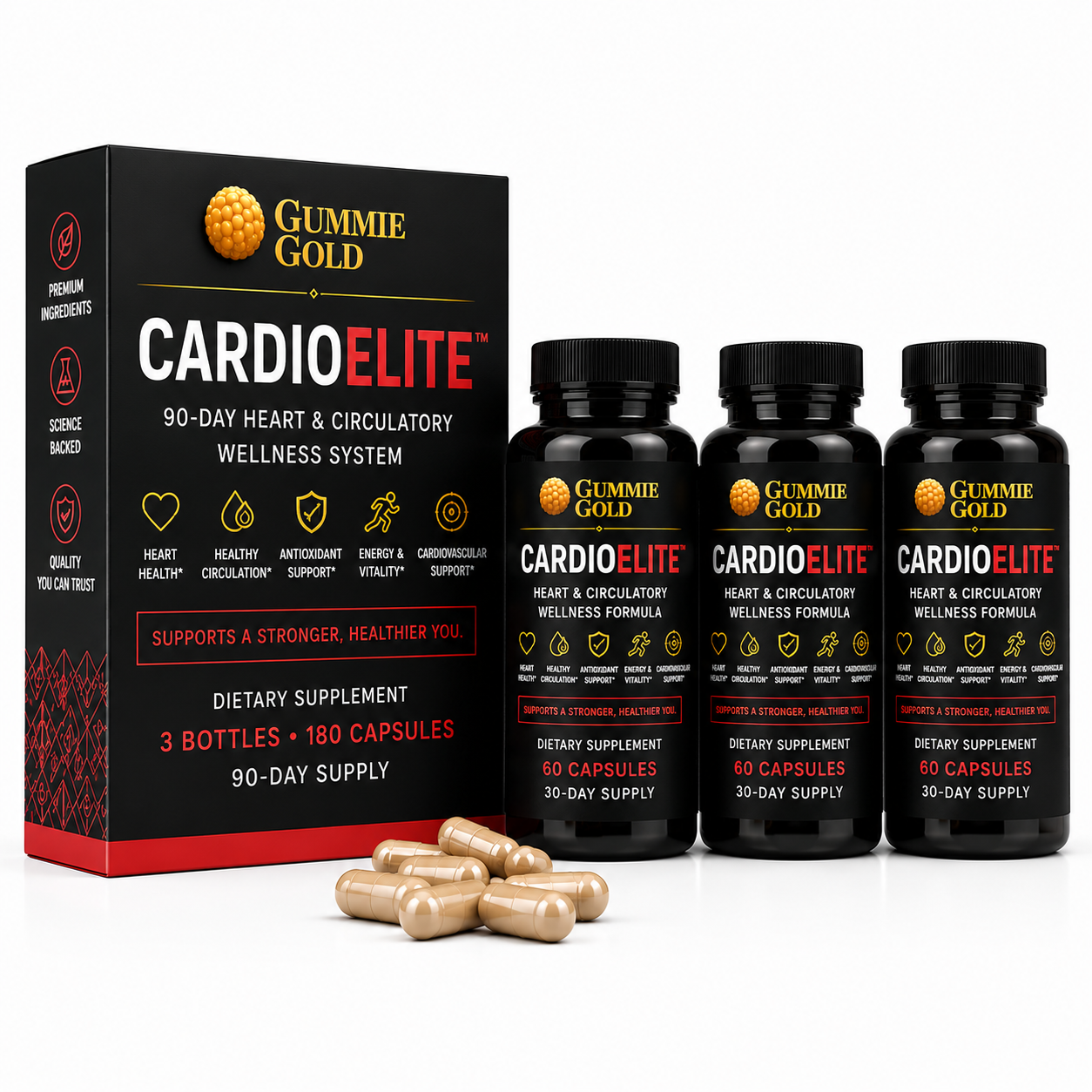 CardioElite™ 90-Day Heart & Circulatory Wellness System
