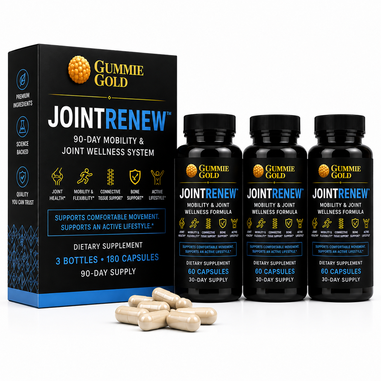 JointRenew™ 90-Day Mobility & Joint Wellness System