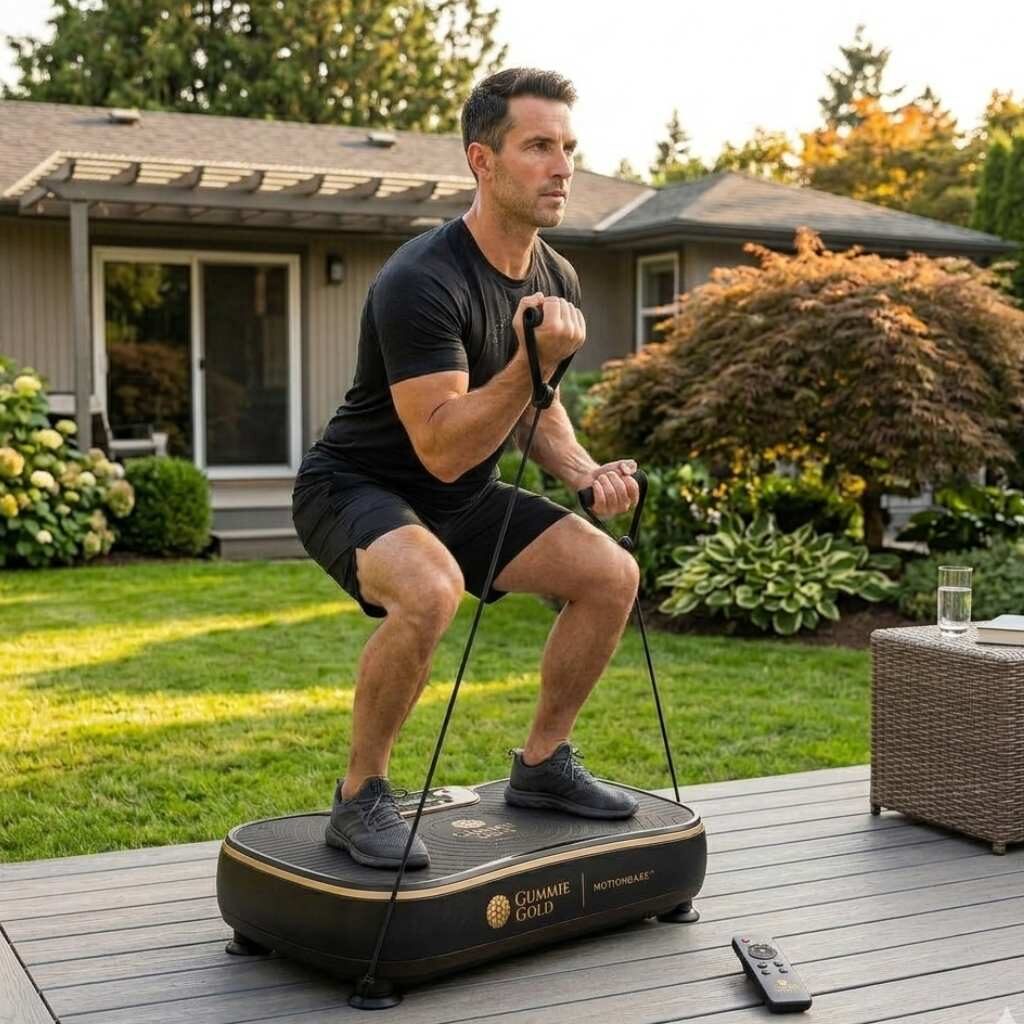 GummieGold MotionBase™ Premium Whole-Body Vibration Platform - Image 2